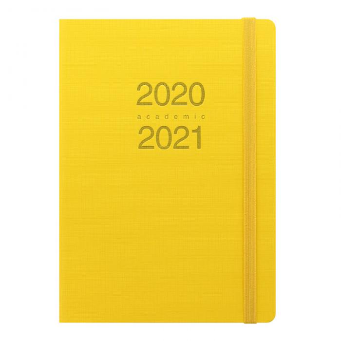 Kalender Letts Memo A5 Gul Studiearet 2020 2021 letts kalender 2021 a5