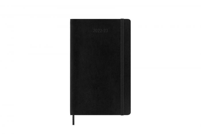 Moleskine Monthly Notebook svart soft large 22/23