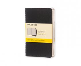 Moleskine Cahier Journal Pocket Squared - Svart