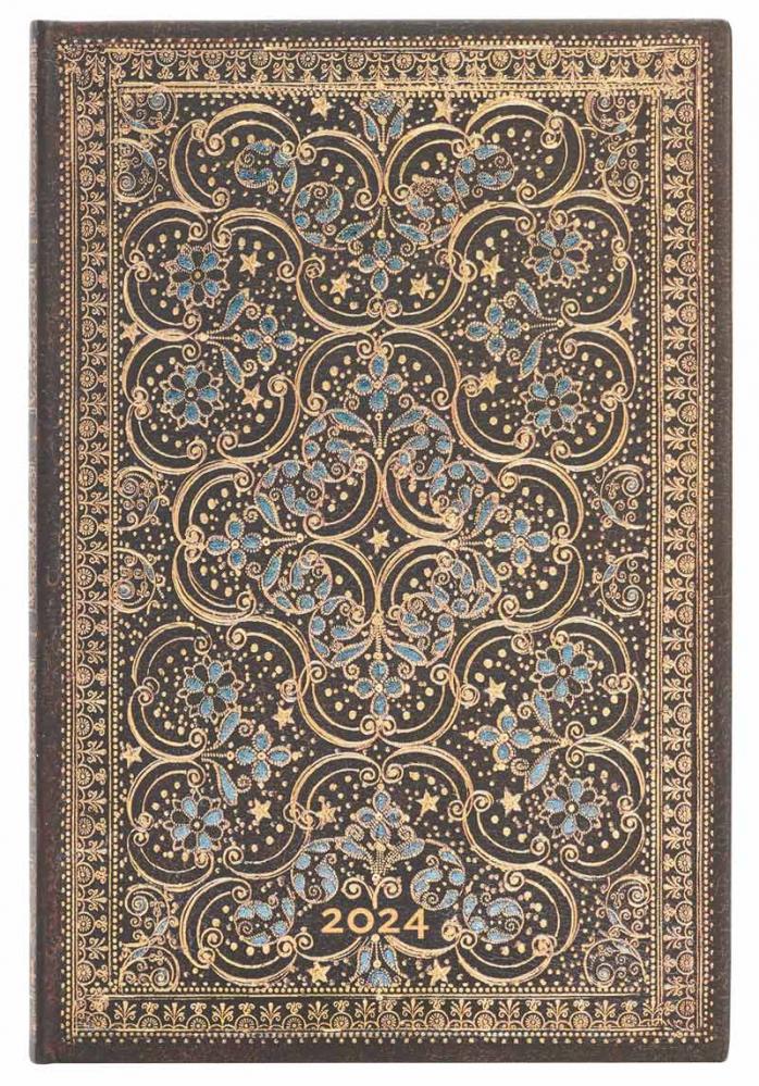 Kalender Paperblanks Mini Horizontal Restoration 2024