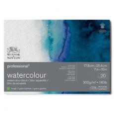 Akvarellblock 17,8x25,4cm Winsor & Newton Premium Rough 300g
