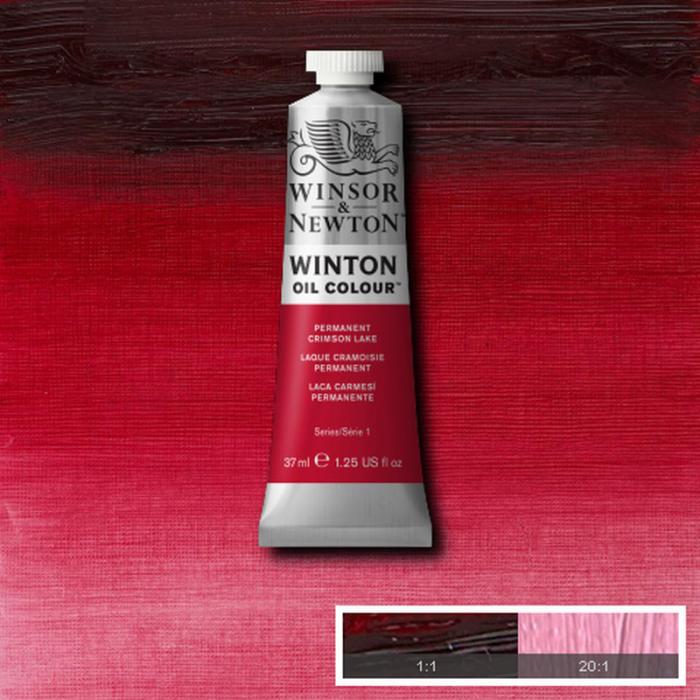 Oljefrg W&N Winton 37ml Permanent crimson lake 478