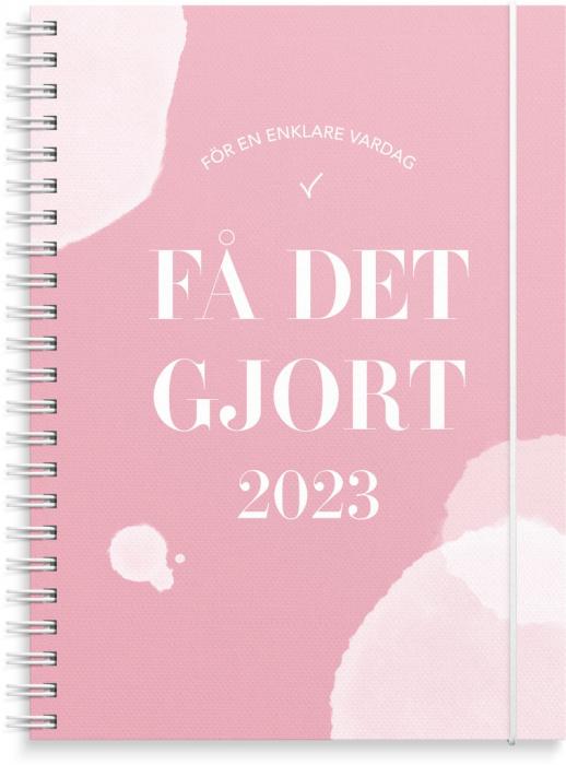 Få det gjort A5 rosa 2023