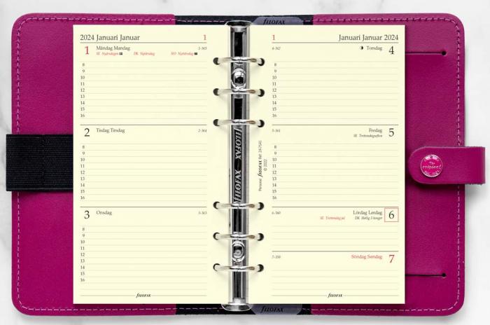 Filofax rspaket Personal 2024