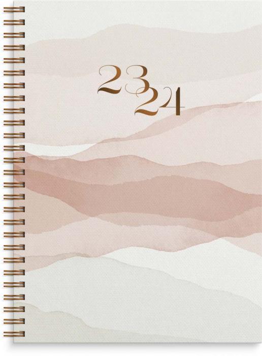 Kalender Study A5 Story beige 2023-2024