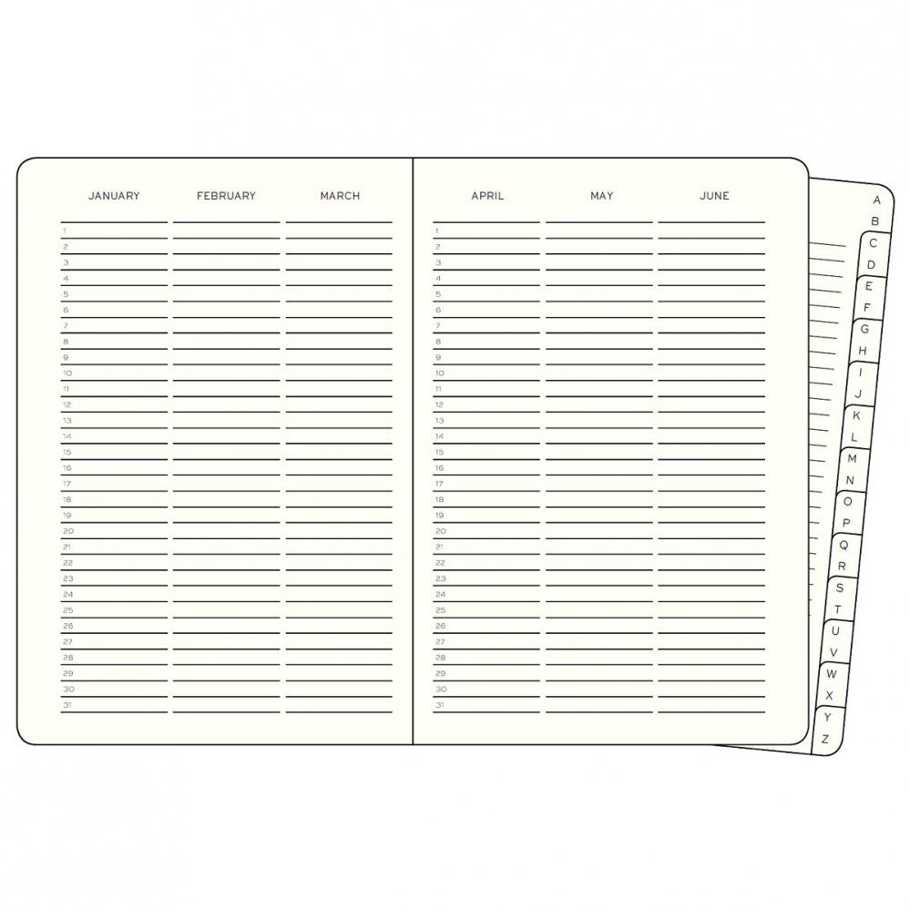 Leuchtturm1917 Weekly PLANNER & Noteb. 2024 B5 Stone Blue