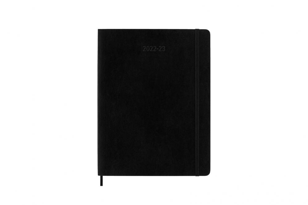 Moleskine Monthly Notebook XL svart soft 22/23