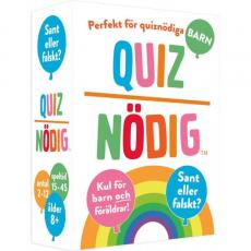 Spel Quiznödig sant eller falskt Barn