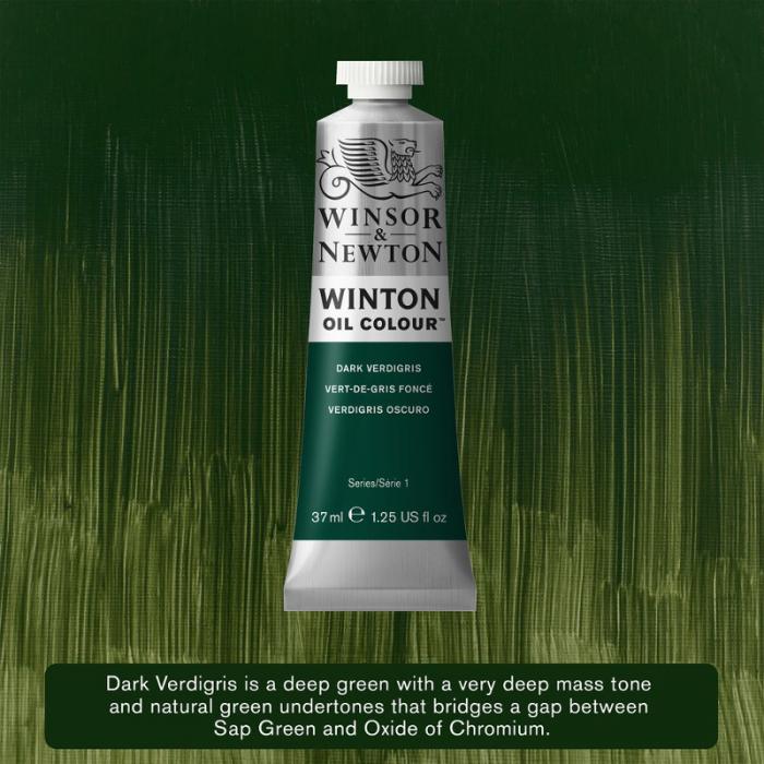 Oljefrg W&N Winton 37ml Dark verdigris 405