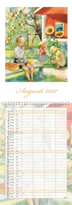 Familjekalender Kerstin Frykstrand 2021
