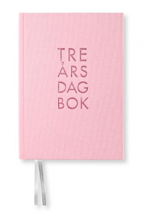 Paperstyle 3-årsdagbok A5 Tea Rose - Kalenderkungen.se