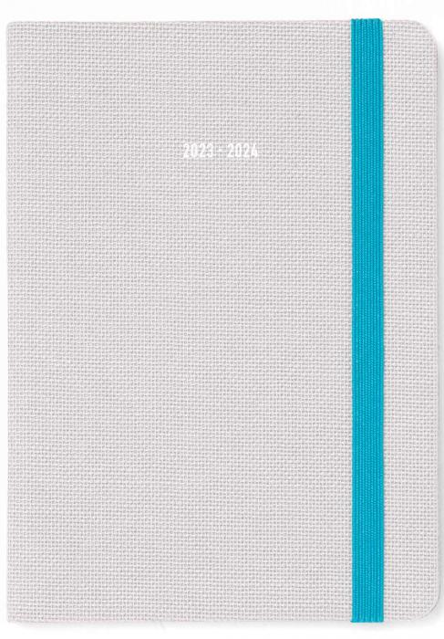 Kalender Letts Raw A6 gr studieret 2023-2024
