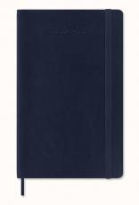 Moleskine Veckokalender L Soft 24/25 Sapphire Blue 