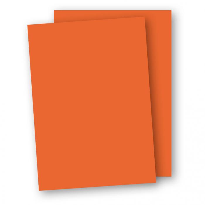 Kartong A4 5-pack 220g Orange