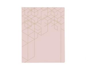 B.N.T Ringpärm Kozo Dusty pink - Kalenderkungen.se