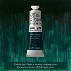 Oljefärg W&N Winton 37ml Phthalo Deep Green 048