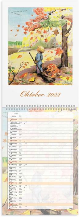 Familjekalender Kerstin Frykstrand 2022