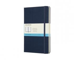 Moleskine Dotted Classic Notebook Large - Blå 13x21cm