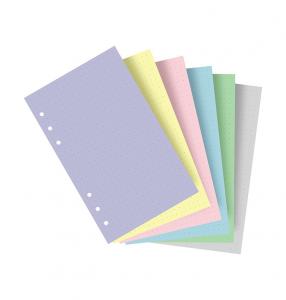 Filofax Personal Dotted Paper pastel