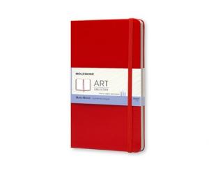 Moleskine Sketchbook Large - Röd