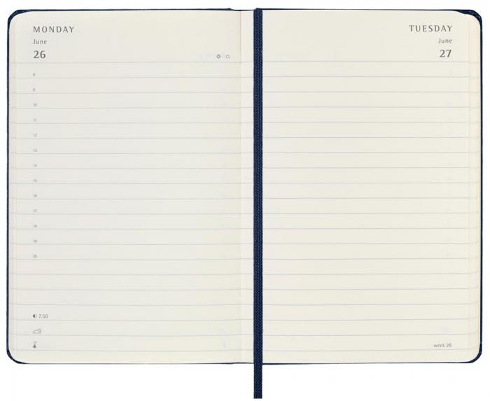 Moleskine Daily Blue Hard Pocket 2023