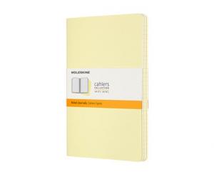 Moleskine Cahier Journal Large Ruled Yellow