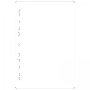 Fotoblad A4 225x297 Vit 25-pack