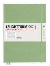 Leuchtturm Notebook A4 Slim Hard 121s Sage linjerad