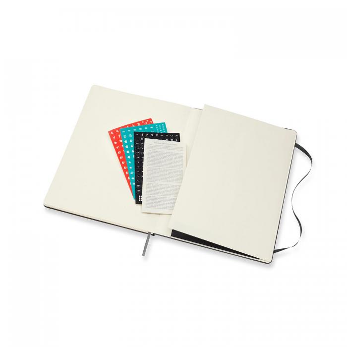 Moleskine Monthly Notebook svart hard XL 2021