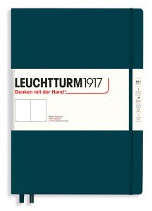 Leuchtturm Notebook A4+ hard Pacific Green olinjerad