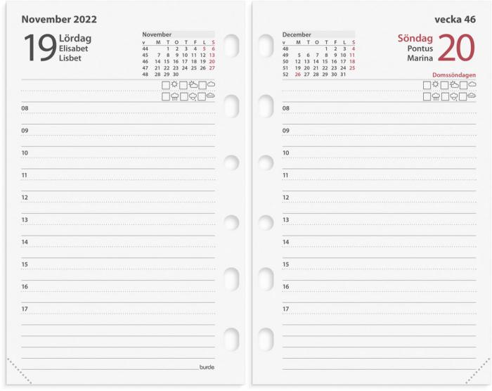 Compact kalendersats Lilla Agendan 2022