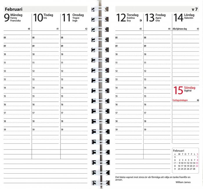 Planner kalendersats Interplano II 2021