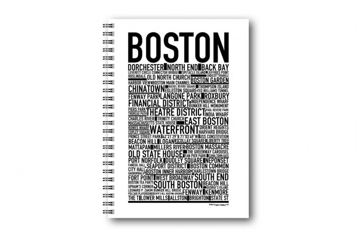 Anteckningsbok Boston
