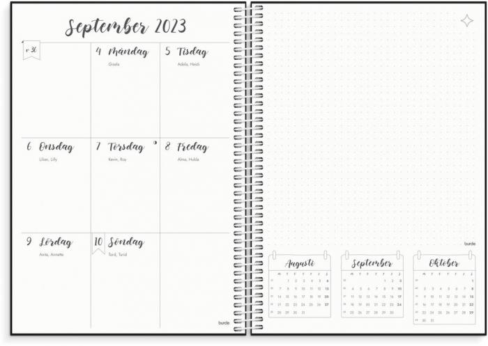 Kalender Doodle B5 2023