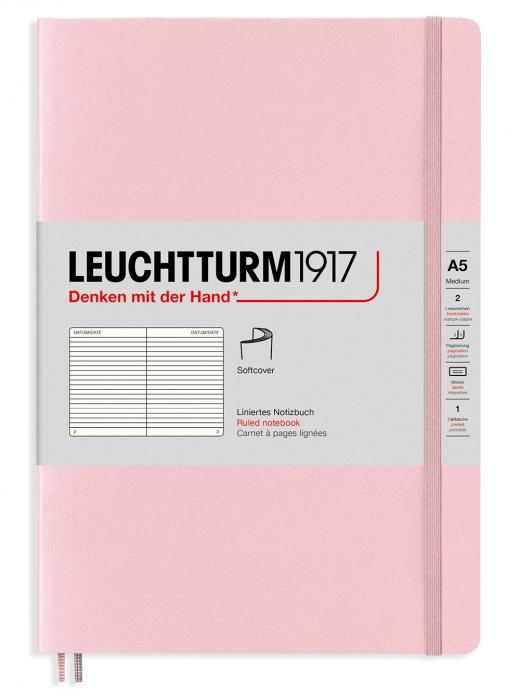 Leuchtturm Notebook A5 soft Powder Ruled