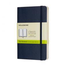 Moleskine Notebook Pocket Soft Cover - Blå - Olinjerad