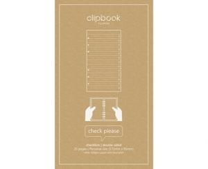 Clipbook personal refill check 