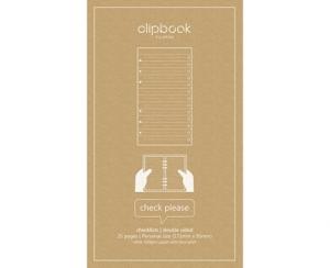 Clipbook personal refill rutat