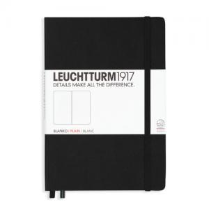 Leuchtturm Notebook A5 hard 249s Black olinjerad