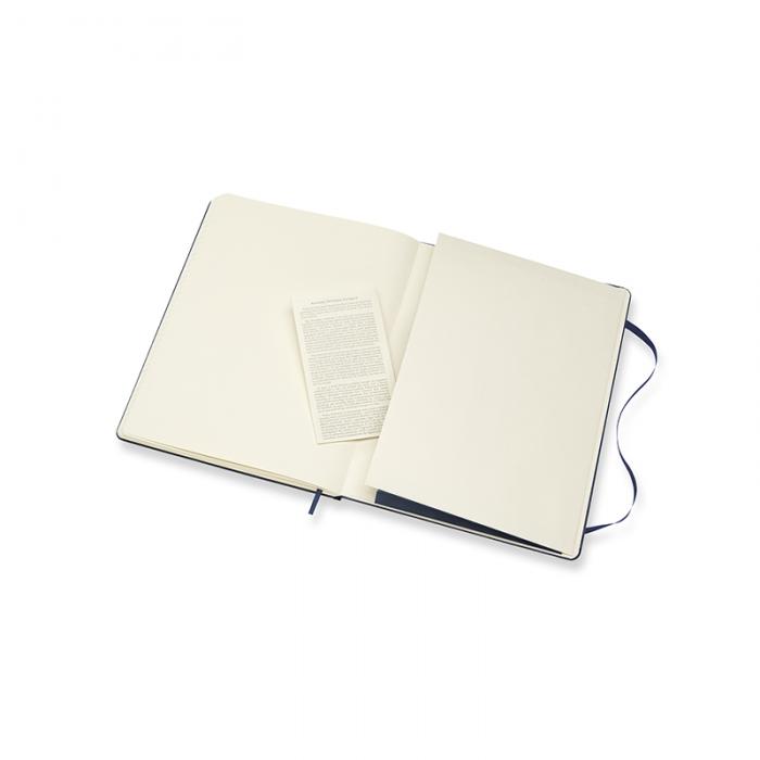 Moleskine Notebook X-large Hard Cover - Bl - Linjerad 