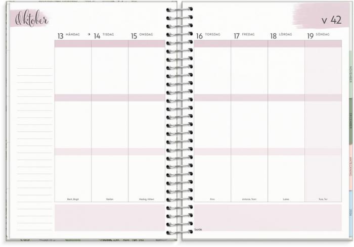 Kalender 2025 Life Organizer grn 