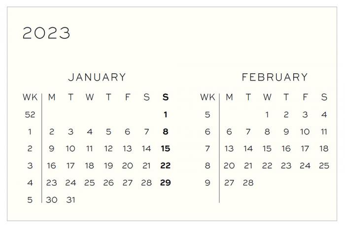 Kalender Leuchtturm1917 A5 Daily Planner Black Lilac
