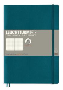 Leuchtturm Notebook B5 Soft 121s Pacific Green Dotted