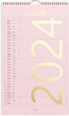 Familjekalender Color 2024