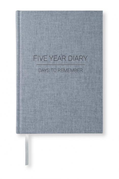 5 Year Journal A5 Denim