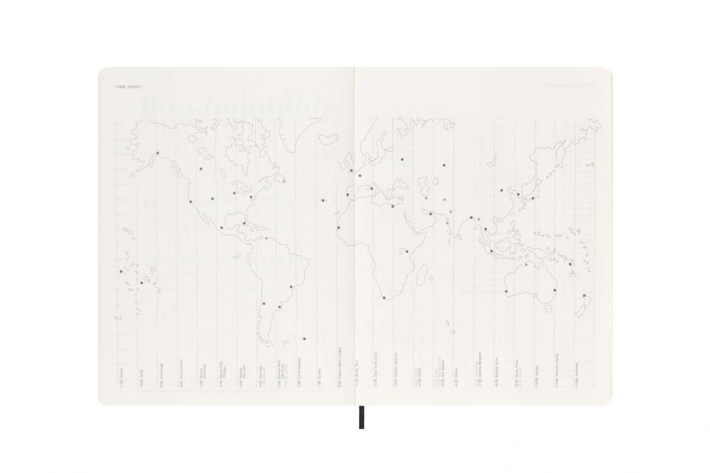 Moleskine Monthly Notebook XL svart soft 22/23