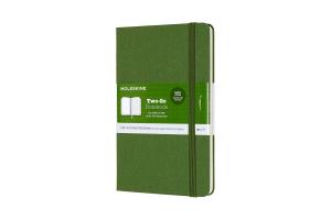 Moleskine Moleskine Two Go Notebook M Lapis Grass Green - Kalenderkungen.se