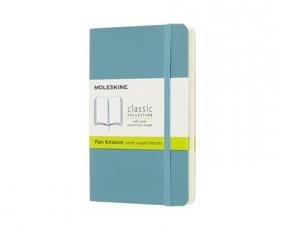 Moleskine Notebook Pocket Soft Cover - Reef Blue - Olinjerad