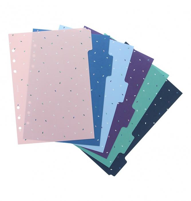 Filofax A5 Dividers Garden