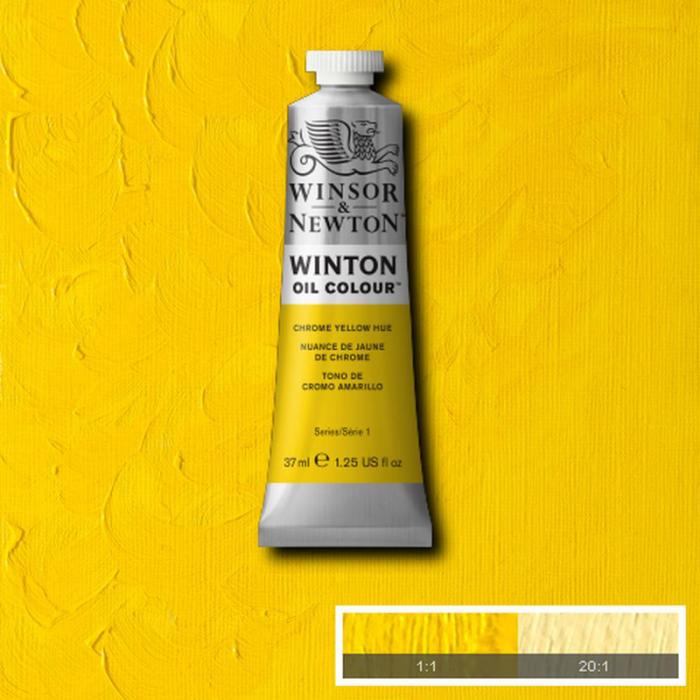 Oljefärg W&N Winton 37ml Chrome yellow hue 149